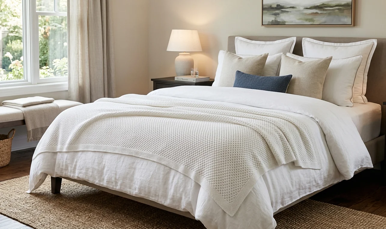 Cotton Cellular Thermal Blankets