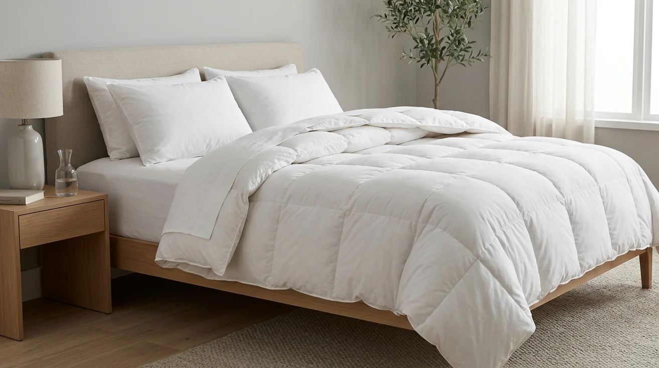 Cotton Shell Down Fill Comforter